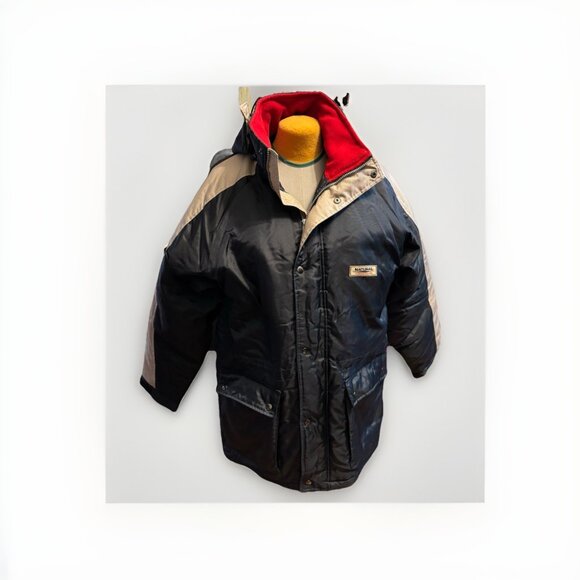 Nautica Competition Vtg Men’s Blue & Grey Jacket, Size Lg, Ski 1990s Y2K Natural - Picture 1 of 8